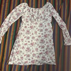 Soft green floral cami dress